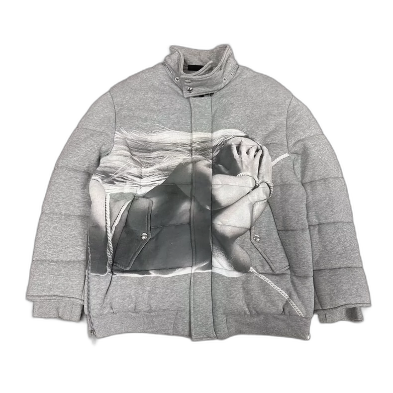 Givenchy Thick Zip-Up Bomber Jacket L Size