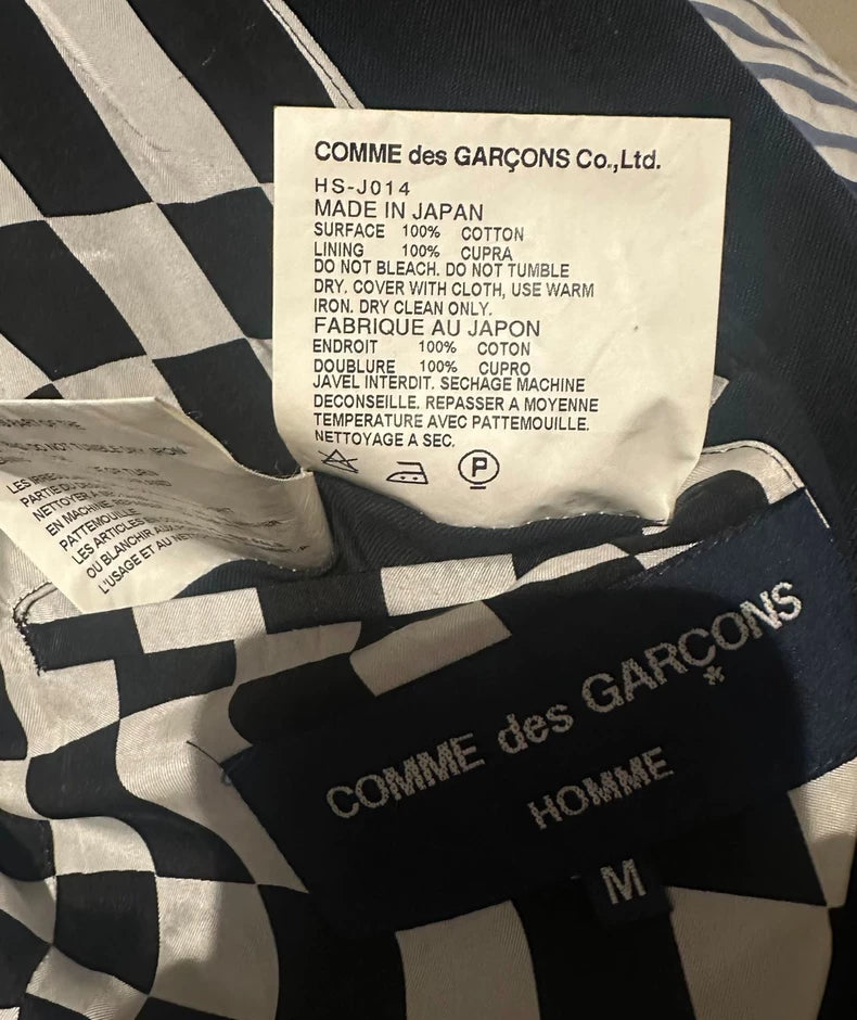 Comme des Garçons 2006 Indigo Blazer
