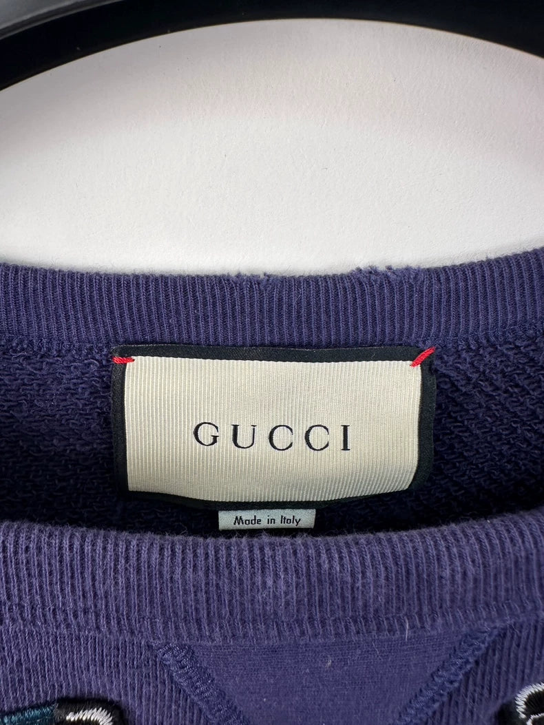 Gucci Wolf Print Crewneck Sweatshirt