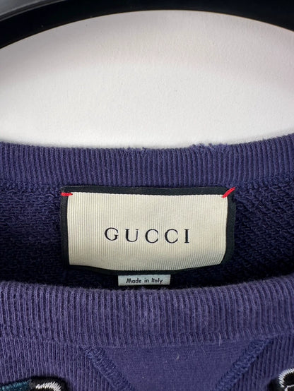 Gucci Wolf Print Crewneck Sweatshirt