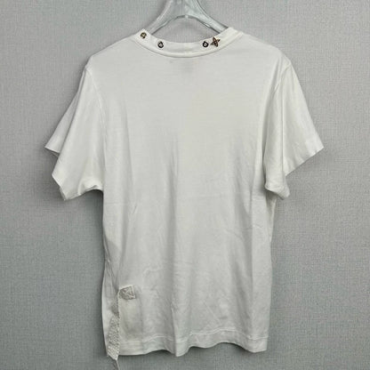 Louis Vuitton Metal Detail Short Sleeve Top-yf