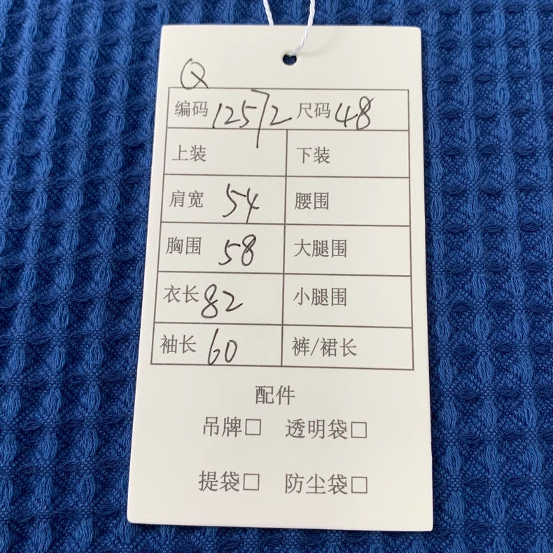 Loewe Blue Hoodie with Tassels and Embroidery