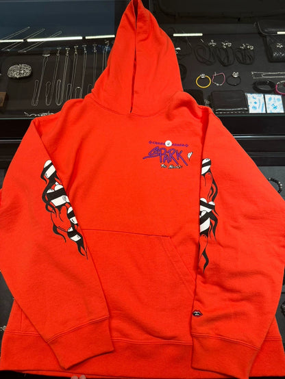 Chrome Hearts Matty Boy Coral Red Hoodie-yf