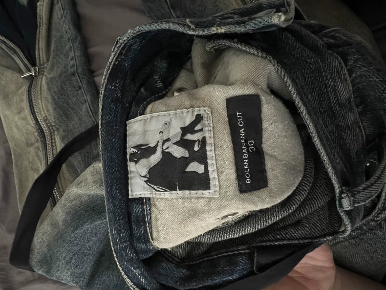 RickOwens Banana Denim Jeans