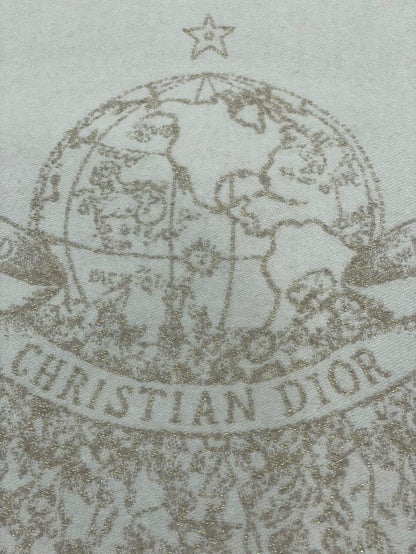 Dior Cashmere Butterfly Throw Blanket