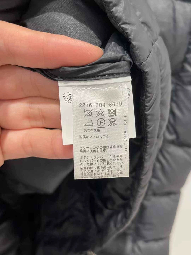 Chrome Hearts Black Padded Vest with Hood