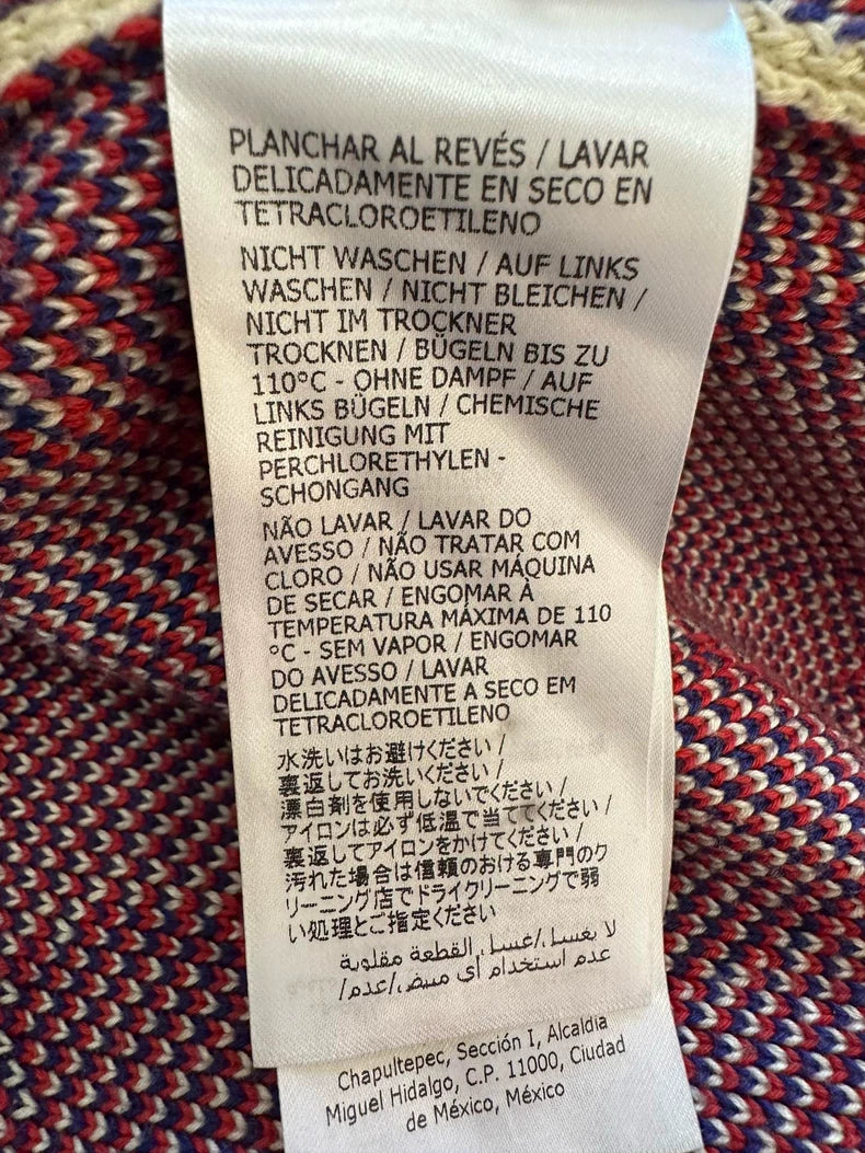 Gucci Love Pattern Long Sleeve Knit Sweater