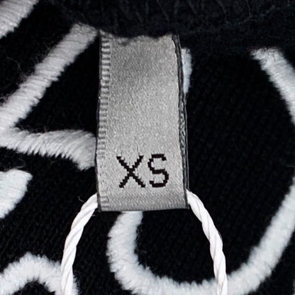 Dior Black Logo Embroidered Hoodie