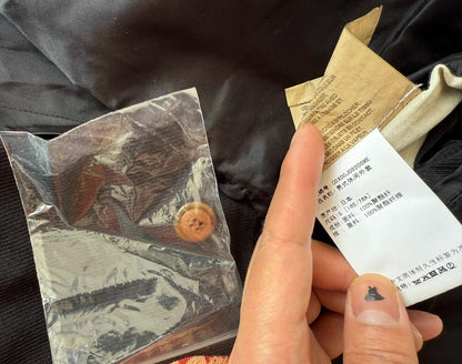 Comme des Garcons Ruffled Long Trench Coat