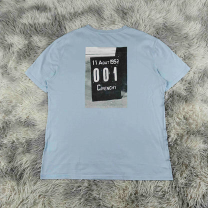 Givenchy Blue Short Sleeve T-shirt XXL