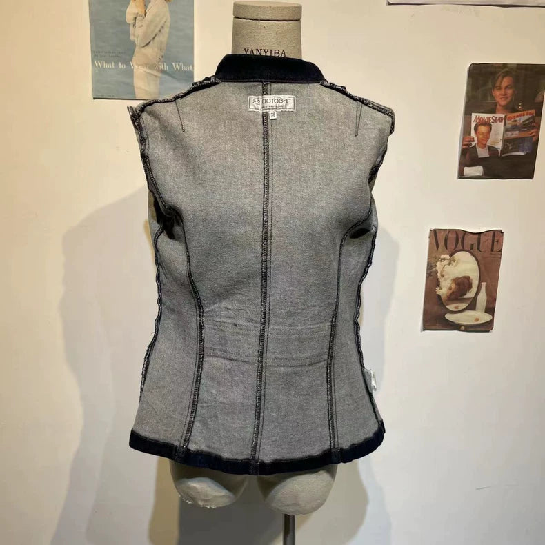 Vintage Stylish Denim Jacket for Women