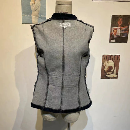 Vintage Stylish Denim Jacket for Women