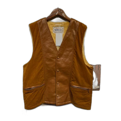 Vintage Brown American Style Vest