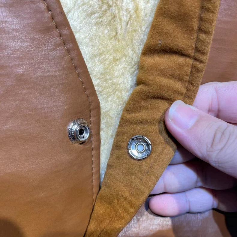 Vintage Brown American Style Vest