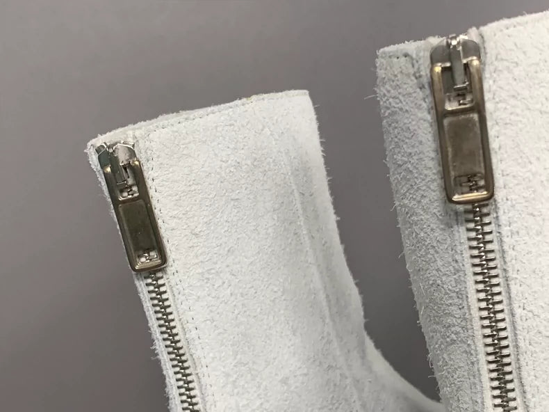 Maison Margiela Suede Ankle Boots Size 35