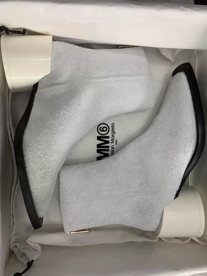Maison Margiela Suede Ankle Boots Size 35