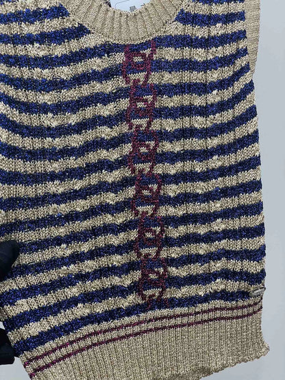 Chanel Knitted Striped Vest