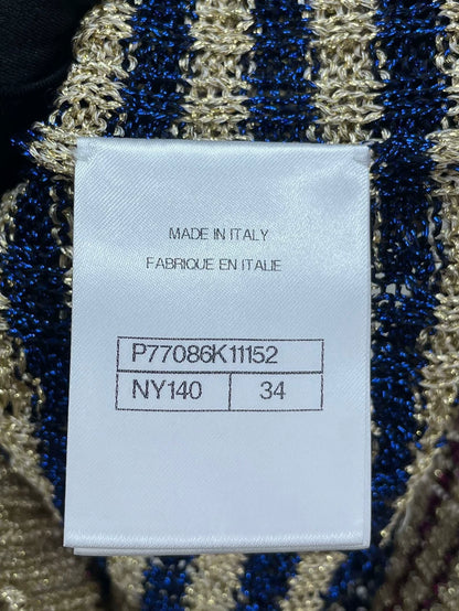 Chanel Knitted Striped Vest