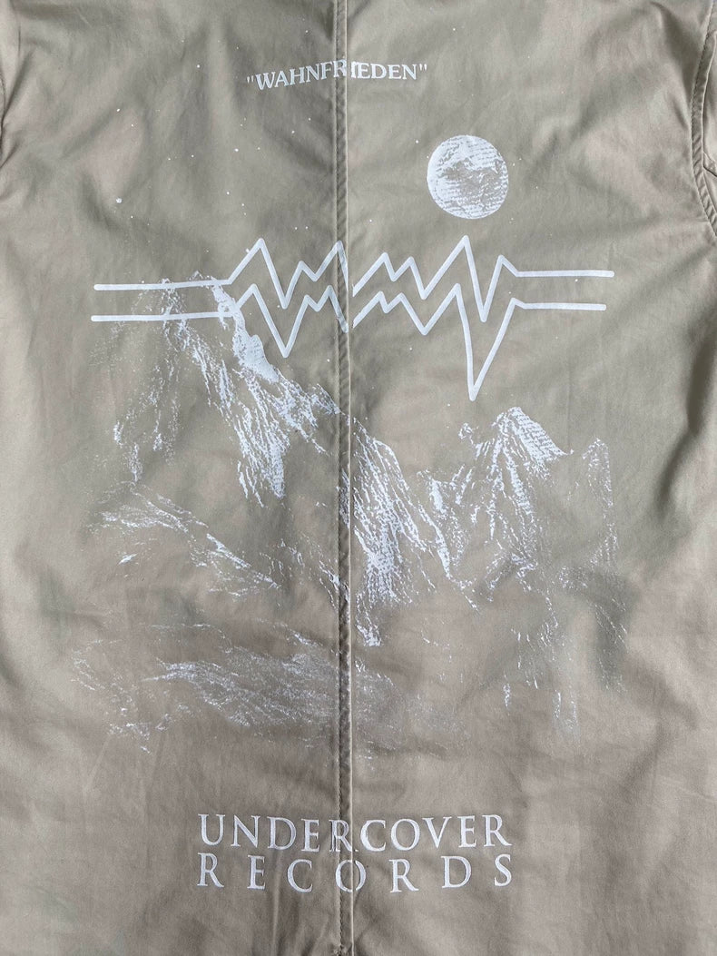 Undercover Records Moon Mountain Windbreaker Parka-zp