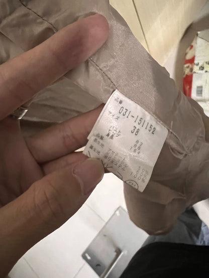 Vintage Dior Classic Khaki Double-Breasted Coat