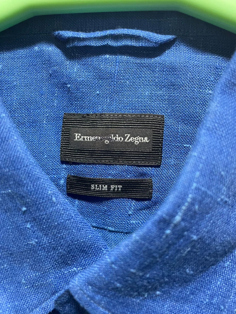 Luxury Short-Sleeve Shirt by Ermenegildo Zegna