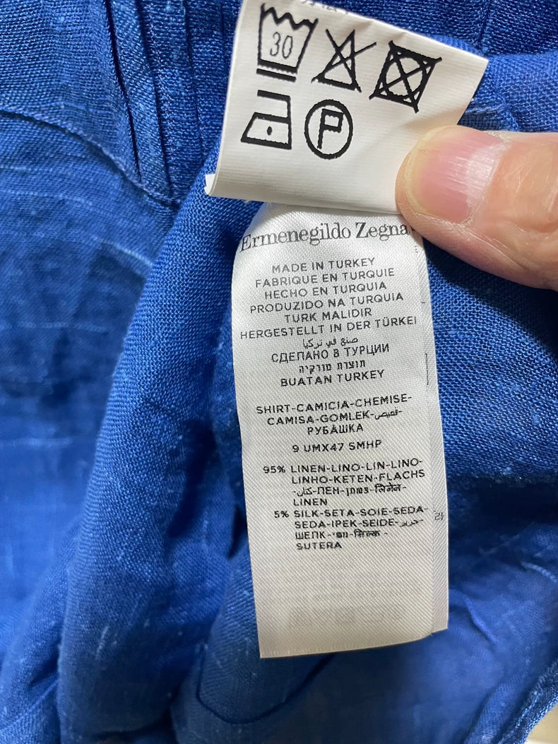 Luxury Short-Sleeve Shirt by Ermenegildo Zegna