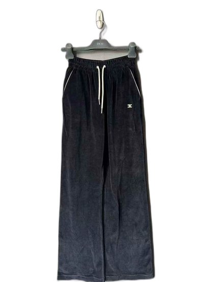 Black Velvet Trousers from Celine