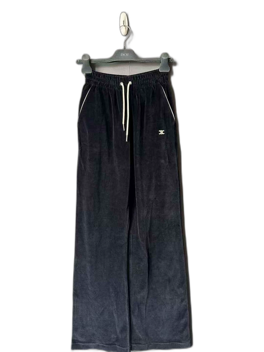 Black Velvet Trousers from Celine
