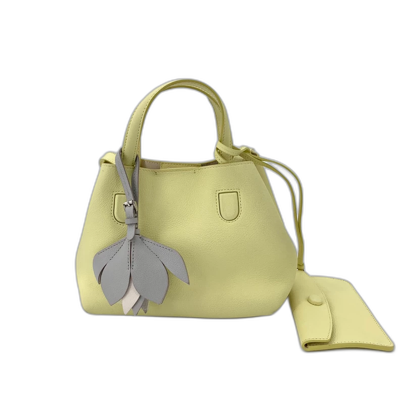 Christian Dior Yellow Petal Bucket Bag