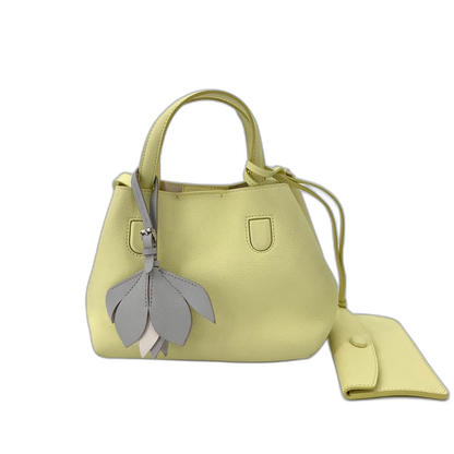 Christian Dior Yellow Petal Bucket Bag