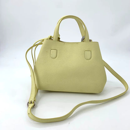 Christian Dior Yellow Petal Bucket Bag