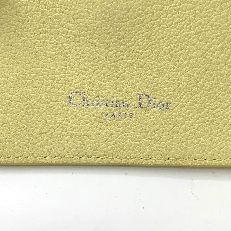 Christian Dior Yellow Petal Bucket Bag
