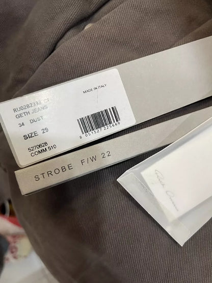 Rick Owens 22FW Geth Flared Jeans