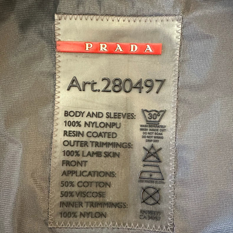 Prada Black Long Sleeve Jacket for Women