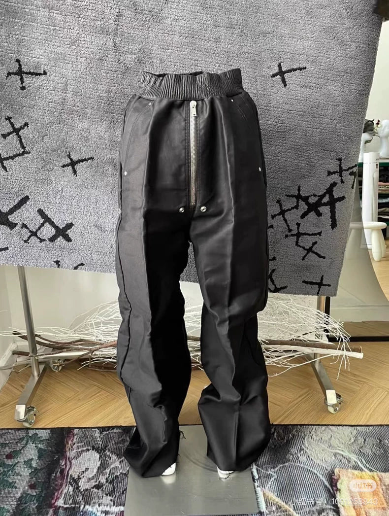 Rick Owens 21FW Geth Bela Leather Pants