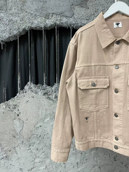 Dior Bee Denim Jacket Size 36