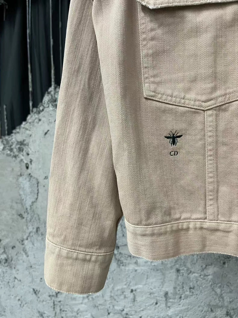 Dior Bee Denim Jacket Size 36