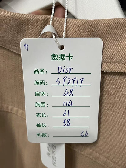 Dior Bee Denim Jacket Size 36