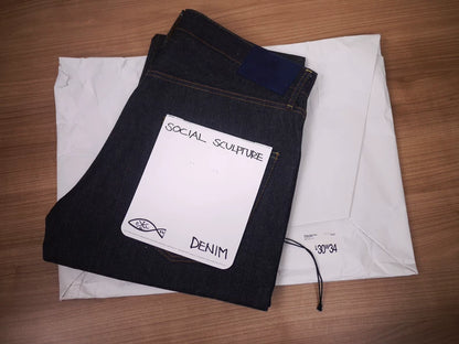 VISVIM SOCIAL SCULPTURE RAW 01SLIM Denim