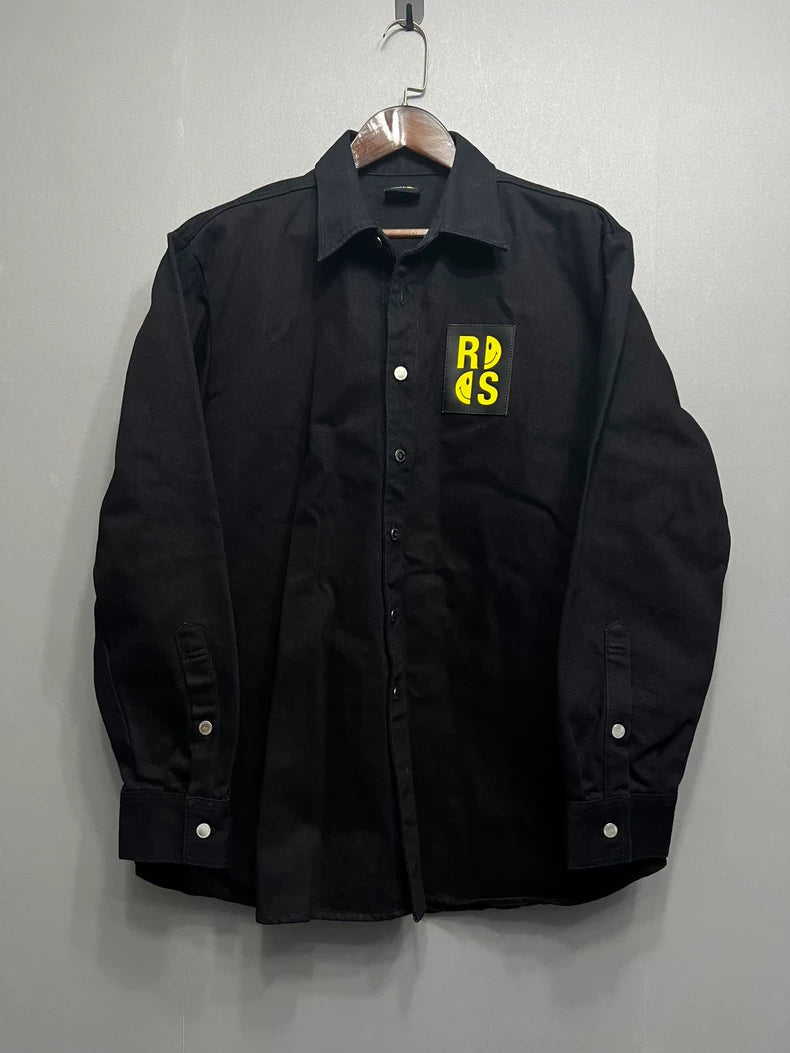 Black Denim Jacket by Raf Simons