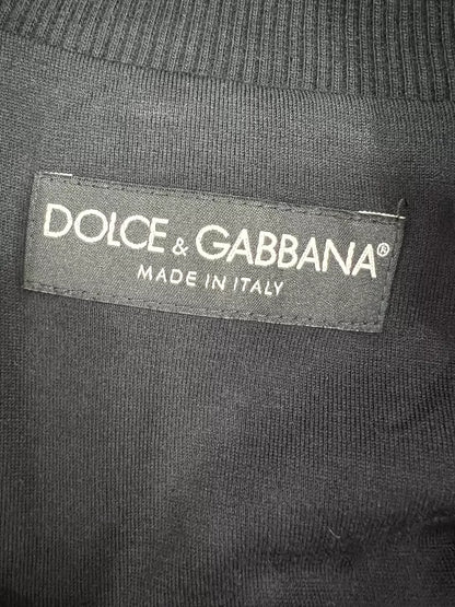 Dolce&Gabbana Men's Embroidered Bomber Jacket-yf