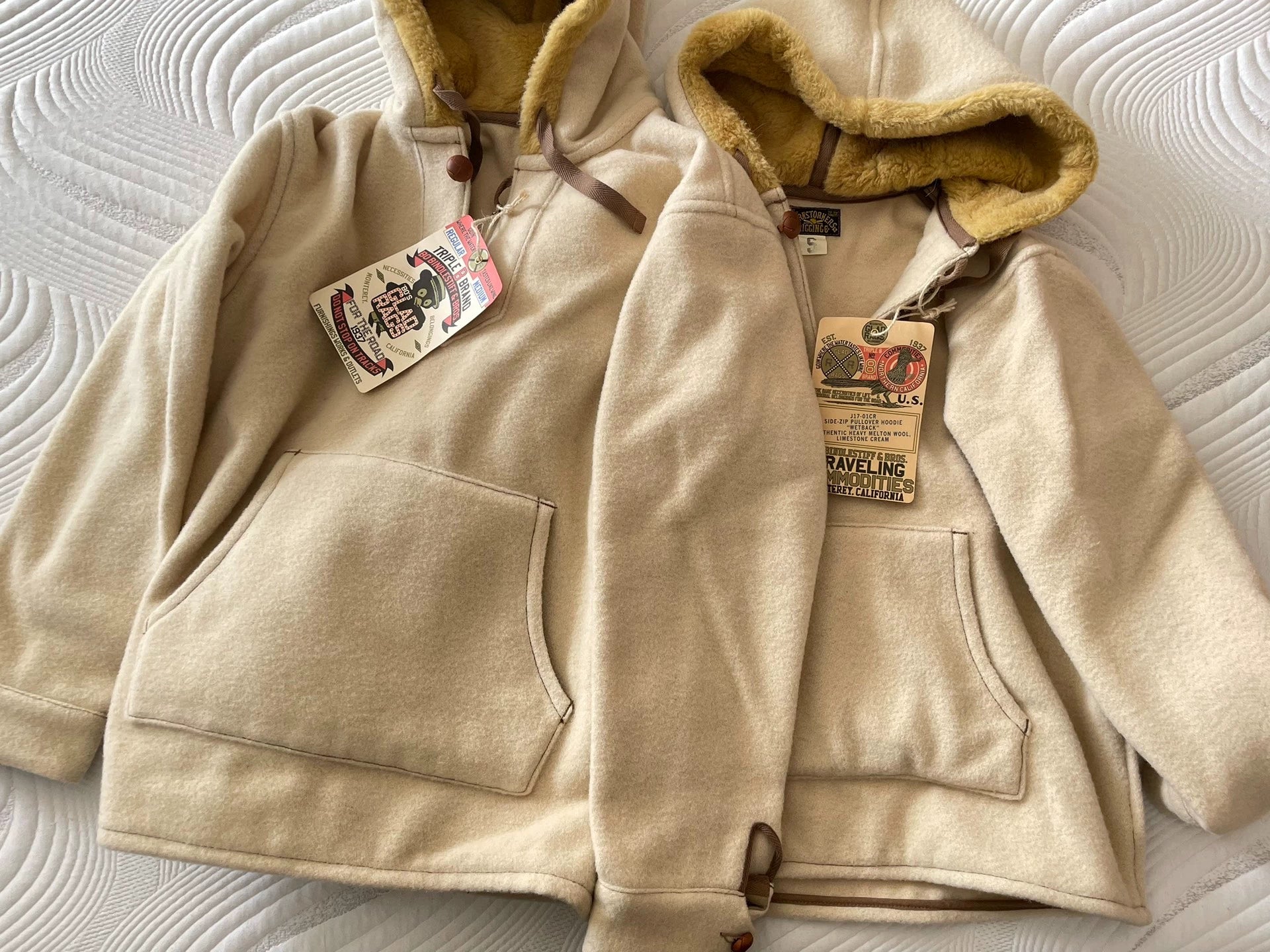 Freewheelers Barnstormers Wool hoodie