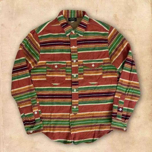 freewheelers southwest colorful striped shirt