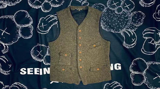 Freewheelers Pure wool vest