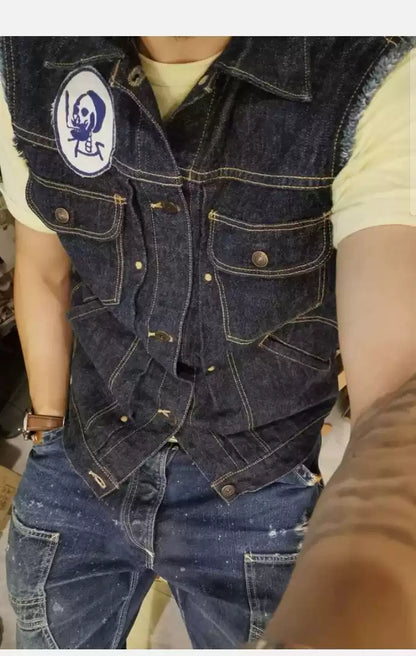 Freewheelers Denim vest limit