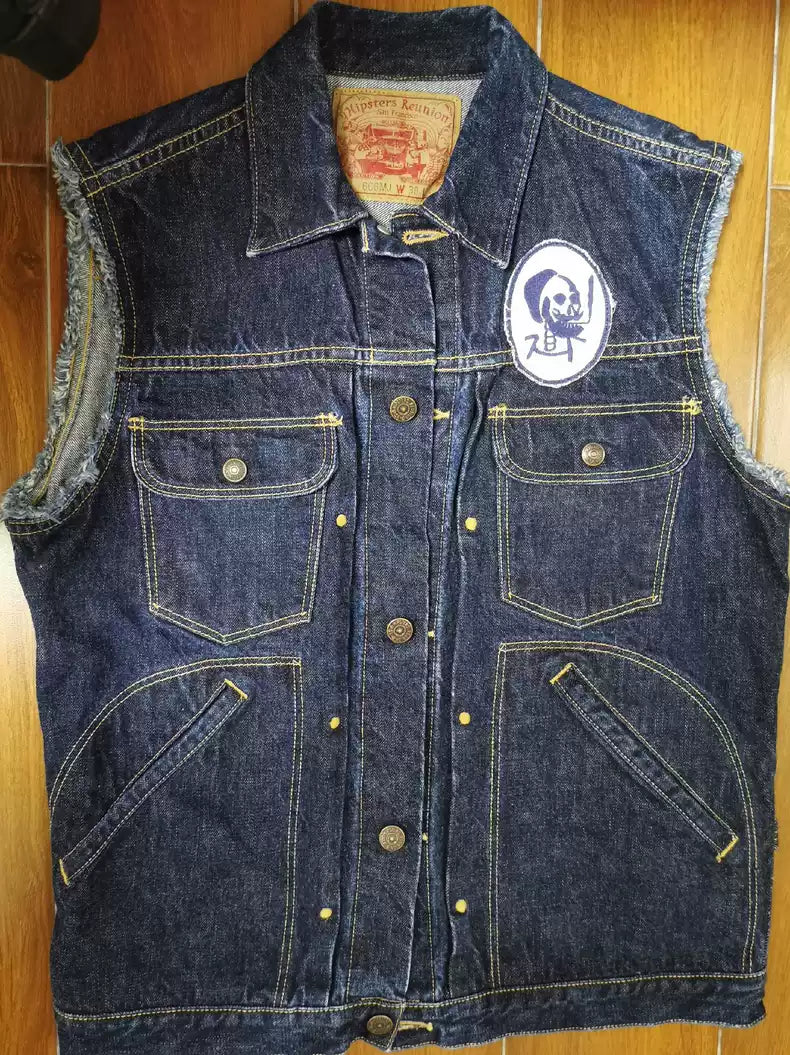 Freewheelers Denim vest limit