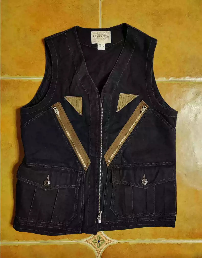 Freewheelers Old heavy ground vest