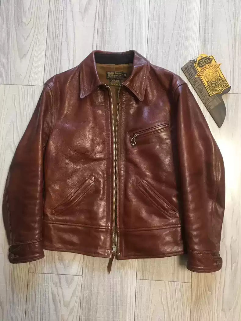 Freewheelers Horse leather jacket