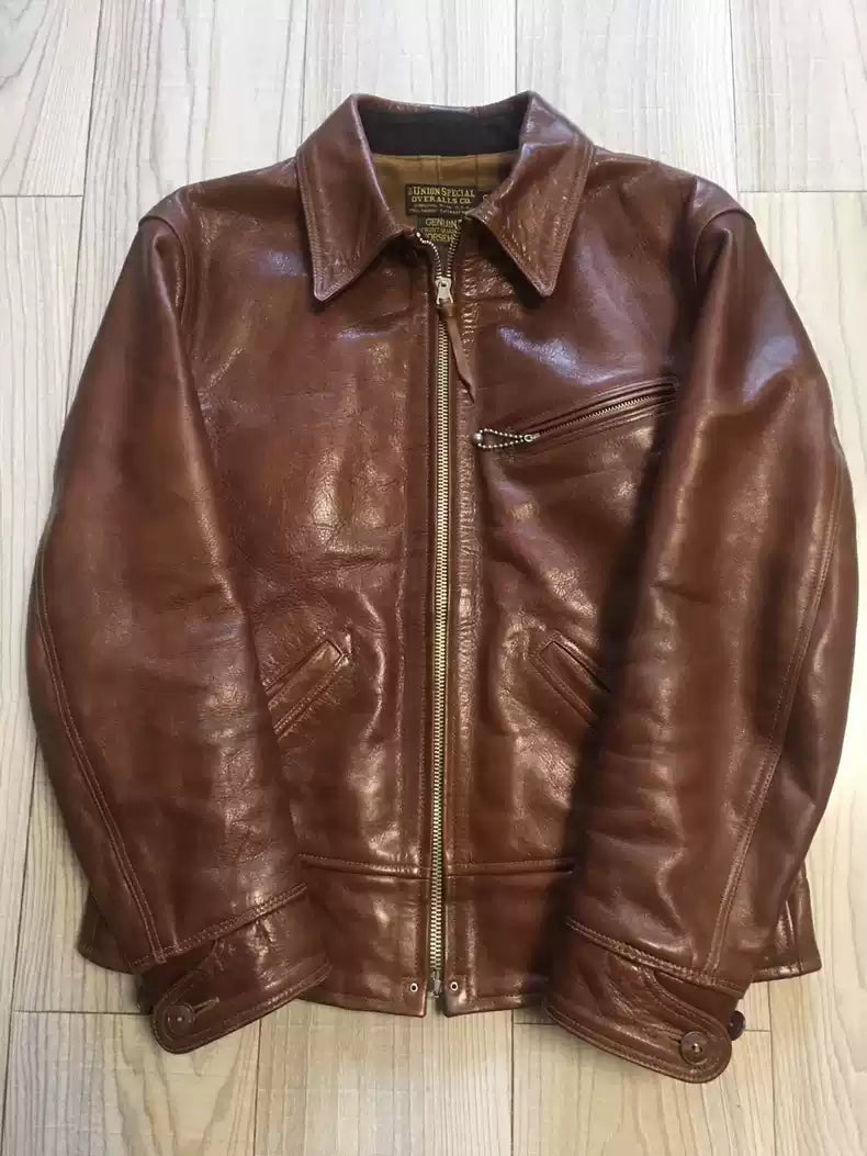 Freewheelers Horse leather jacket