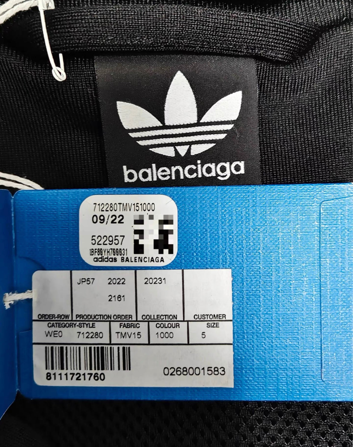 Balenciaga Adidas jacket